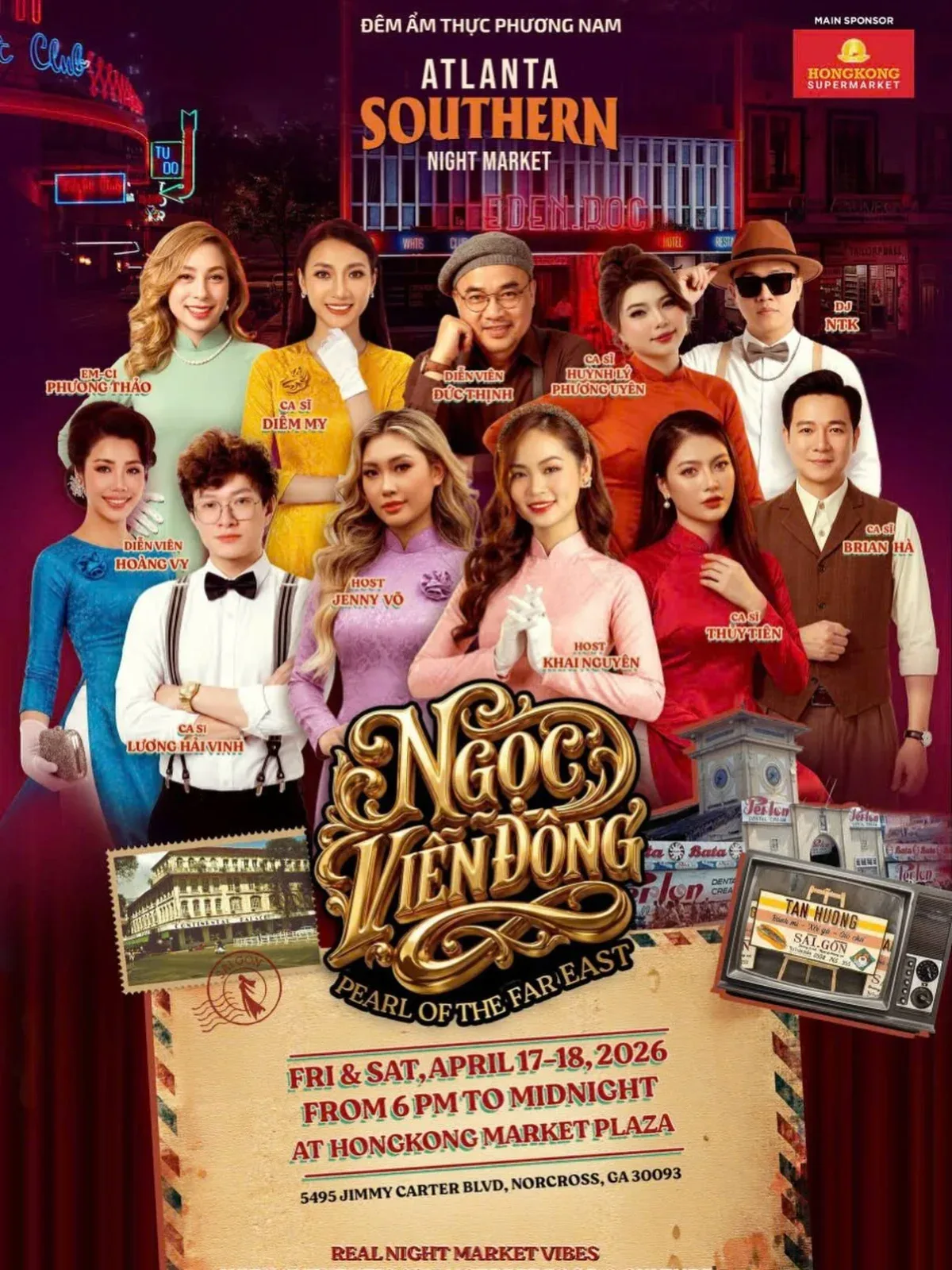 Atlanta Southern Night Market 2026 – “Pearl of the Far East” Returns