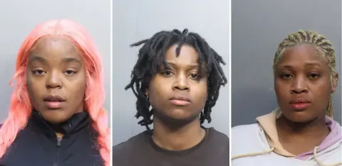 Tres mujeres arrestadas en el aeropuerto de Miami tras negarse a pagar cargos por equipaje