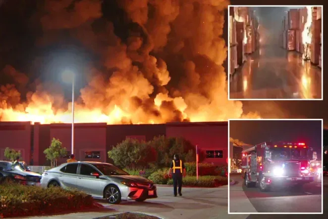 California: Disgruntled Employee Who Sued for Wages Accused of Torching Massive Warehouse