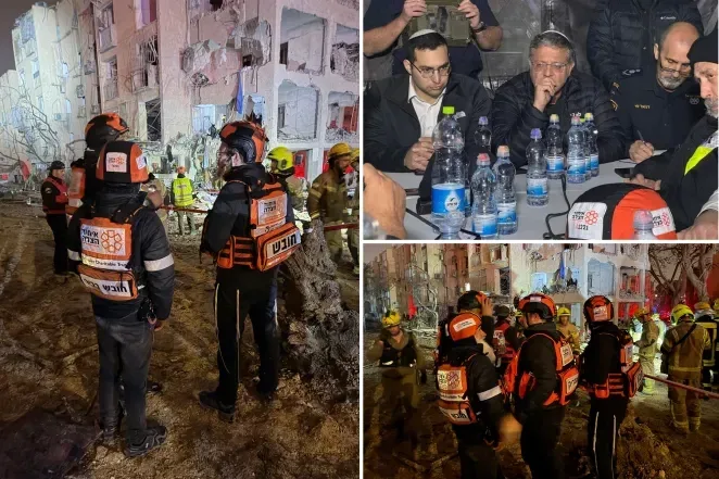 Más de 100 israelíes heridos tras ataque con misiles de Irán cerca del centro nuclear Dimona