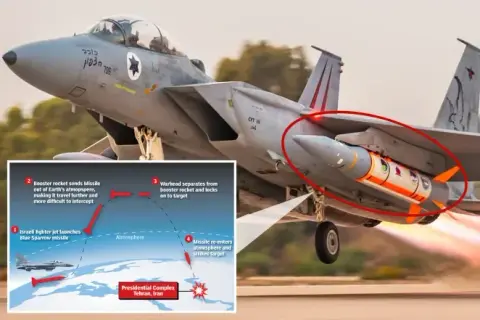 Israel uses Blue Sparrow missiles in strike that kills Iranian Supreme Leader