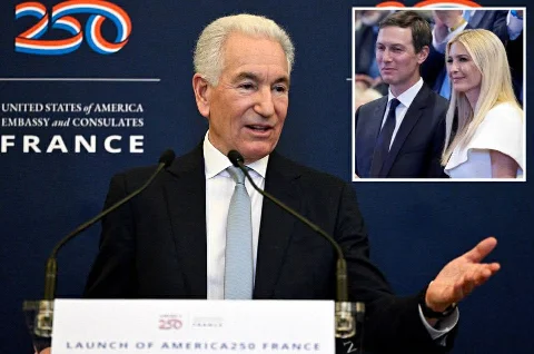 Ivanka Trump's Father-in-Law Charles Kushner Restricted by France Amid Diplomatic Tensions