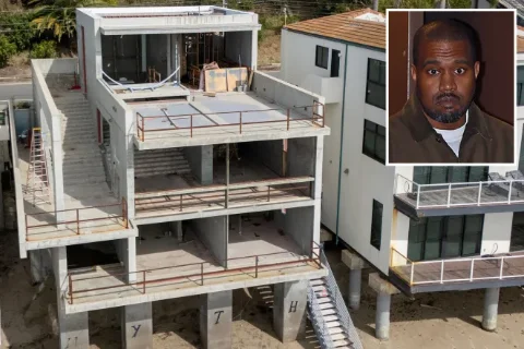 Kanye West Wanted to Turn $57 Million Malibu Mansion Into 'Off-Grid' Shelter After Kim Kardashian Divorce, Court Reveals