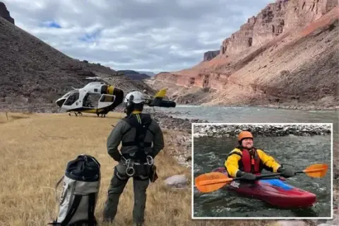 Muere un hombre mientras practicaba rafting en el río Colorado en el Gran Cañón