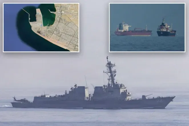 US Destroyer Intercepts Tankers Leaving Iran — Blockade Begins to Tighten