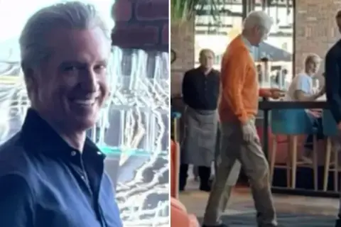 Governor Gavin Newsom appears with Bill Clinton amid ongoing Epstein scandal